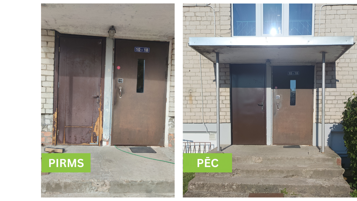 Manas MĀJAS Ventspilī - labiekārtošana