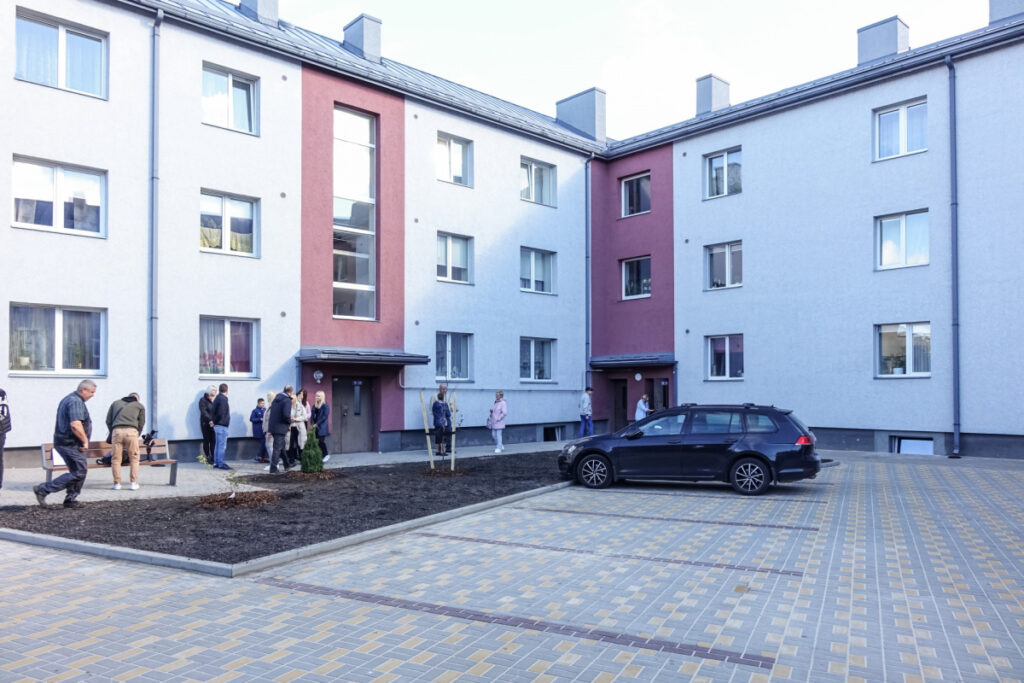 Manas MĀJAS Ventspils pagalma labiekārtošana