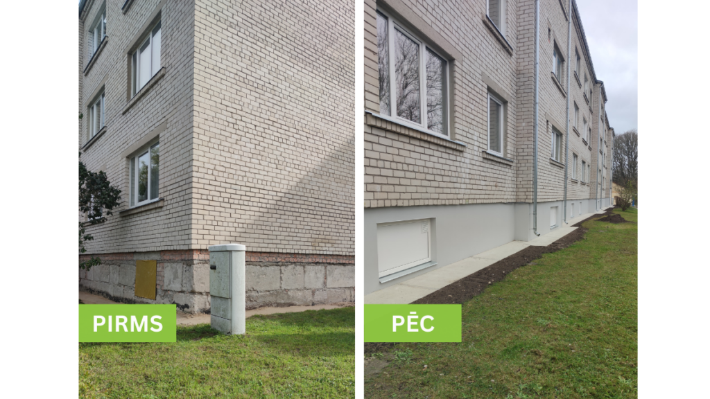 Pamata apmales atjaunošana