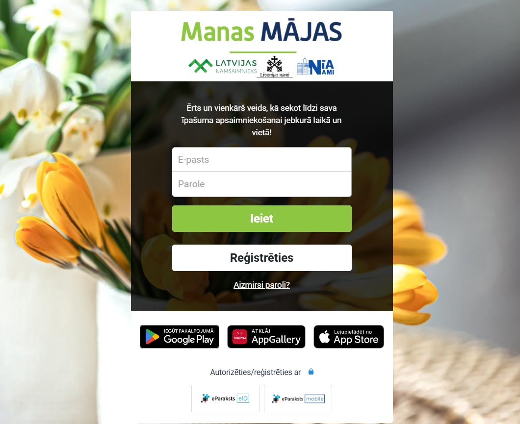 Klientu portāls e-manasmajas.lv